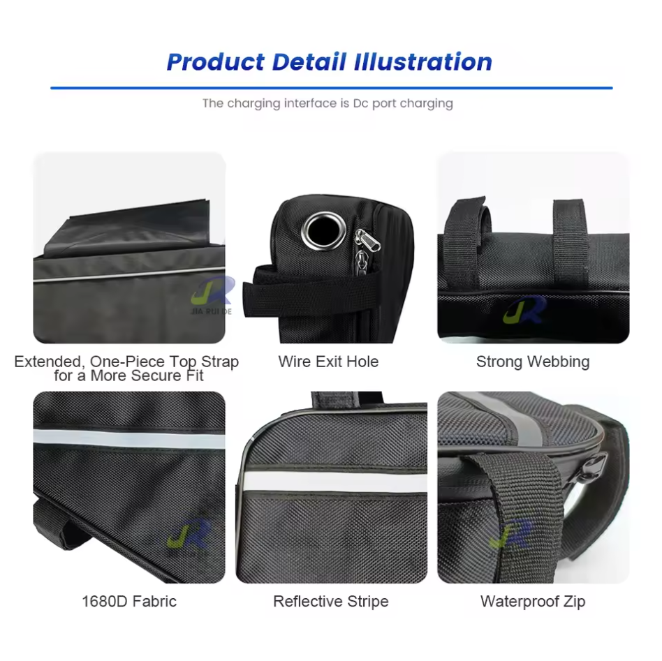 Custom 52V High-Power Triangular-Pack Lithium Battery for Electric Mountain Bikes