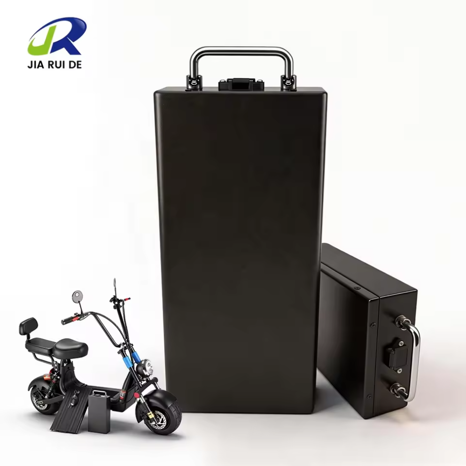 Custom Harley-Style Electric Motorcycle Lithium Battery (Met