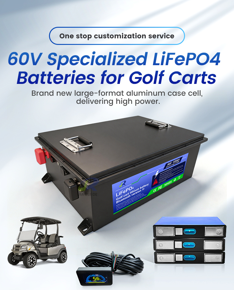 Golf cart lithium battery