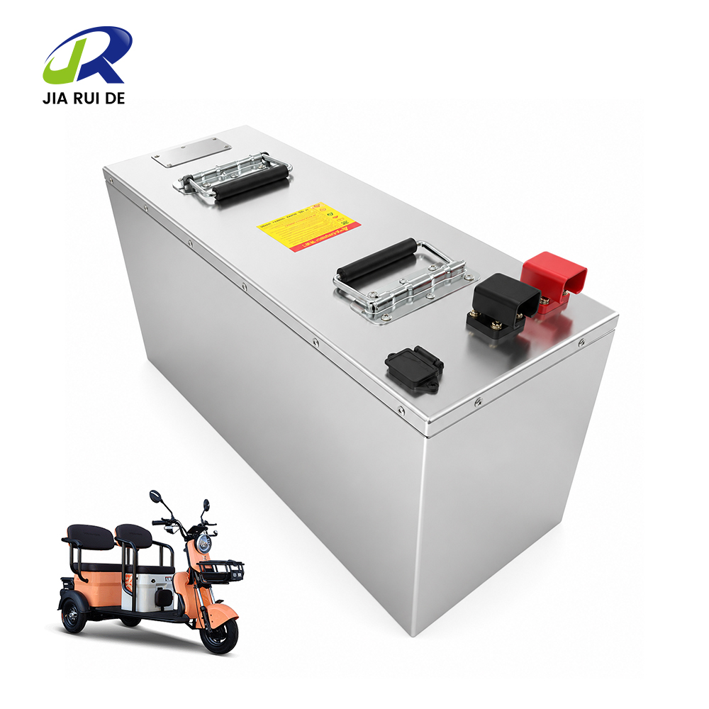 Customized 72V electric tricycle lithium battery with built-